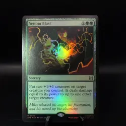 Venom Blast - Marvel’s Spider-Man: Eternal-Legal (SPE) - FOIL - NM - Image 1