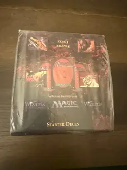 MTG (Magic the Gathering) Unopened 4th Edition Starter Deck Display Box - Image 1