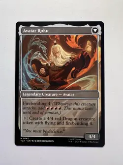 The Legend of Roku / Avatar Roku - MTG TLA Avatar: The Last Airbender - NM - Image 2