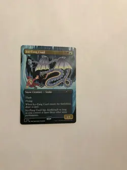 Ice-Fang Coatl : MtG Magic the Gathering Secret Lair English, NM, snow snake - Image 2