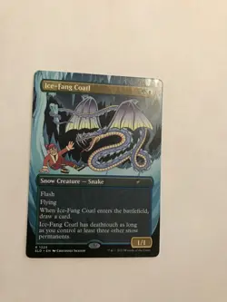 Ice-Fang Coatl : MtG Magic the Gathering Secret Lair English, NM, snow snake - Image 3
