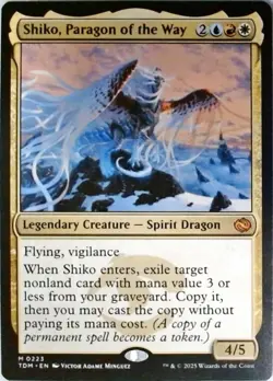 Magic | Tarkir: Dragonstorm | Shiko, Paragon of the Way | 223 | NM - Image 1