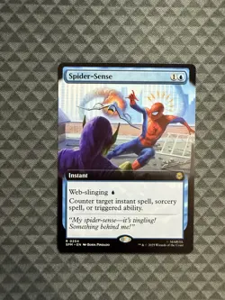MTG Spider-Sense #0254 Extended Art Rare Marvel’s Spider-Man (SPM) - Image 1