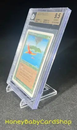 MTG 3rd Edition Revised 1994 Birds of Paradise BGS 9.5 GEM MINT Old School 93/94 - Image 3