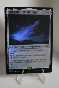 Sting, the Glinting Dagger 250 : The Lord of the Rings: NM English 197 - Image 1