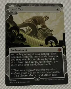 Land Tax NM Regular Wilds of Eldraine: Enchanting Tales NON FOIL Unplayed - Image 1