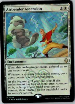 MTG, Airbender Ascension NM Foil Avatar The Last Airbender - Image 1