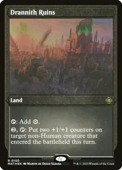 Etched Foil DRANNITH RUINS 1x March of the Machine The Aftermath MTG NM - Image 1
