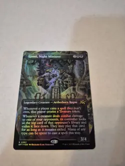 Gonti, Night Minister (Borderless) Aetherdrift Foil - Image 1