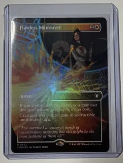 Flawless Maneuver (Borderless) Commander Masters Foil - Image 1