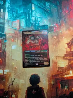 The Lord of Pain (Borderless) Commander: Duskmourn: House of Horror Foil NM - Image 1