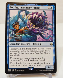 Toothy, Imaginary Friend Battlebond MTG Magic The Gathering *MISPRINTU* 278 - Image 1