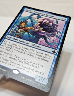 Toothy, Imaginary Friend Battlebond MTG Magic The Gathering *MISPRINTU* 278 - Image 2