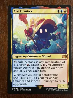 Magic The Gathering Final Fantasy Vivi Ornitier Mythic Non-foil - Image 1