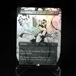 Magic The Gathering Damnation Secret Lair Rainbow Foil Spider-Man - Image 1