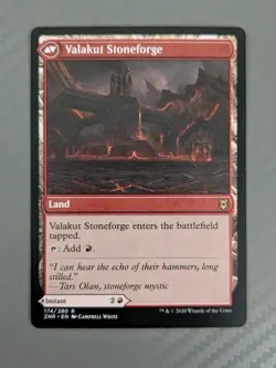 MTG Valakut Awakening Valakut Stoneforge Zendikar Rising Regular Rare NM 174 - Image 2