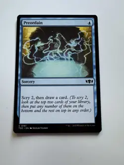 Preordain Commander Tarkir Dragonstorm MTG NM - Image 1