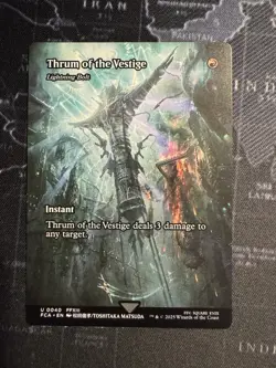 Thrum of the Vestige - Lightning Bolt (Showcase) 0040 - Final Fantasy - MTG - Image 1