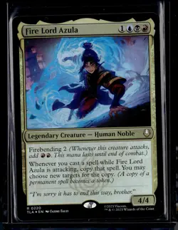 Fire Lord Azula - 220 - Foil - TLA - NM - MTG Magic the Gathering - Image 1