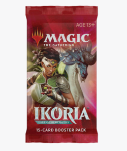 Magic - Ikoria: Lair of Behemoths Draft Booster - Godzilla! Sealed 15-Card Pack - Image 1