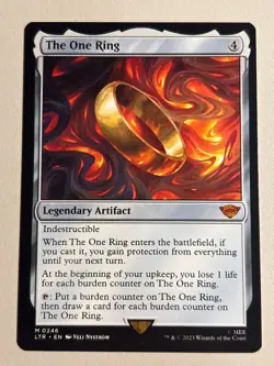 The One Ring - Universes Beyond: The Lord of the Rings - NM Magic MTG - Image 1