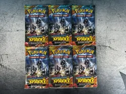 New Pokemon TCG Surging Sparks Booster Packs Set *Lot Of 6* Sealed - Image 1