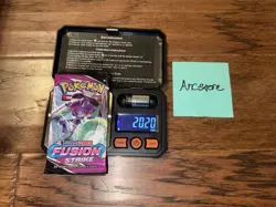 Heavy! 20.20g Pokemon FUSION STRIKE Booster Pack 🔥 Factory Sealed - Image 1