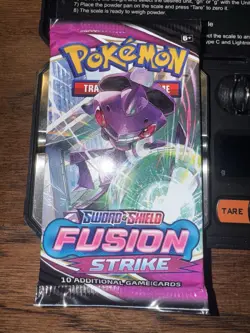 Heavy! 20.20g Pokemon FUSION STRIKE Booster Pack 🔥 Factory Sealed - Image 3