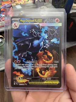 Pokemon TCG: Mega Charizard X EX 125/094 Phantasmal Flames Near Mint - Image 1