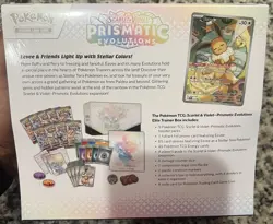 PRISMATIC EVOLUTIONS ETB ELITE TRAINER BOX NEW SEALED 2025 POKEMON SVP PROMO - Image 2