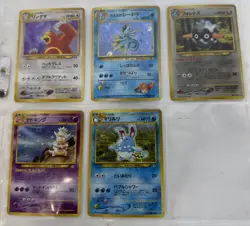 LOT OF 14 - VINTAGE POKEMON JAPANESE WOTC HOLOS - BASE FOSSIL GYM NEO - Image 3