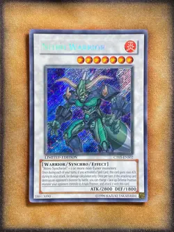 Yugioh Nitro Warrior CT05-ENS02 Secret Rare Limited Edition NM - Image 1