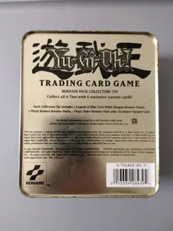 Yu-Gi-Oh 2002 Collectible Tin Yugi Summoned Skull Empty Tin Only - Image 2