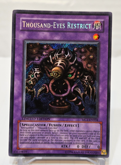 Thousand-Eyes Restrict MC1-EN004 Secret Rare Yugioh 187 - Image 1