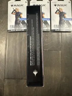 Magic The Gathering Final Fantasy Collector Booster Omega Box + Play Boosters x3 - Image 4
