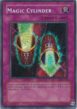 Yu-Gi-Oh! Magic Cylinder LON-104 Secret Rare - Image 1