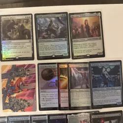 2025 MTG Marvel's Spider-Man Base Rare FOIL 136 Card Lot Extended art Scene - Image 4