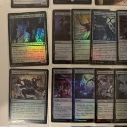 2025 MTG Marvel's Spider-Man Base Rare FOIL 136 Card Lot Extended art Scene - Image 5
