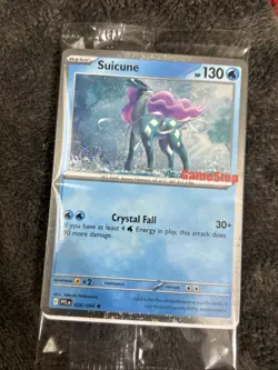 Pokemon Phantasmal Flames Suicune GameStop Exclusive Promo Card 026/094 SEALED! - Image 1