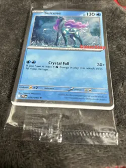 Pokemon Phantasmal Flames Suicune GameStop Exclusive Promo Card 026/094 SEALED! - Image 2