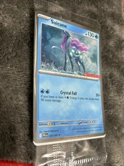 Pokemon Phantasmal Flames Suicune GameStop Exclusive Promo Card 026/094 SEALED! - Image 3