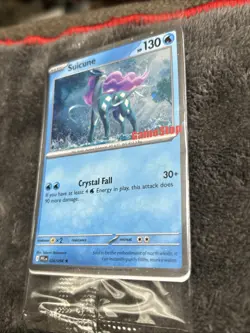 Pokemon Phantasmal Flames Suicune GameStop Exclusive Promo Card 026/094 SEALED! - Image 4