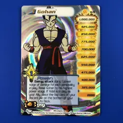 2002 DBZ Dragon Ball Z 169 GOHAN Hi-tech CCG FOIL LIMITED Card TCG - Image 1