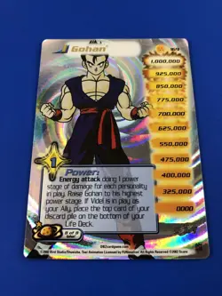 2002 DBZ Dragon Ball Z 169 GOHAN Hi-tech CCG FOIL LIMITED Card TCG - Image 3