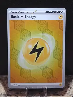 Lightning Energy 004 & Psychic Energy 005 SVEEN Reverse Holo Pokemon Cards - Image 3