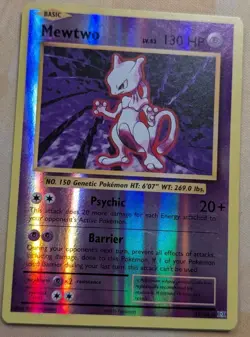 Mewtwo 51/108 XY Evolutions Reverse Holo Pokemon Trading Card Game TCG ? - Image 1