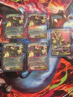 Mega Lopunny EX Phantasmal Flames English Pokemon Cards TCG Lot Of 5 NM - Image 1