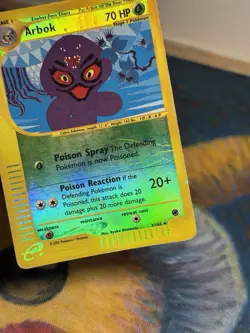 Arbok 3/165 Reverse Holo Rare Gold E Reader Series Expedition Pokemon Card HP - Image 5