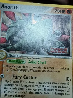 MP Anorith 26/108 EX Power Keepers Stamped Pokemon Card - Image 5