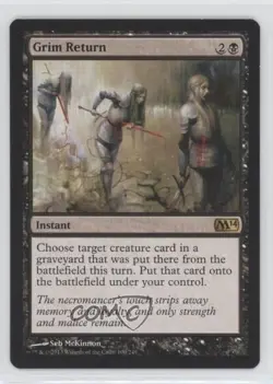 Grim Return Magic: Core Set: 2014 #100 12g7 - Image 1